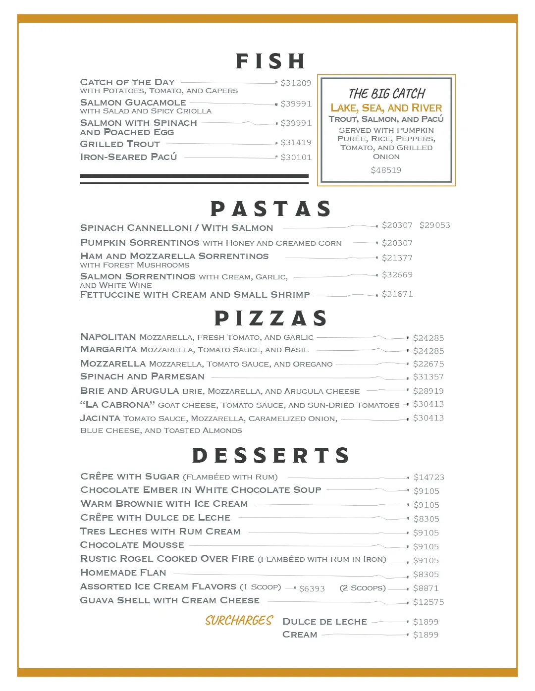Menu — Page 4