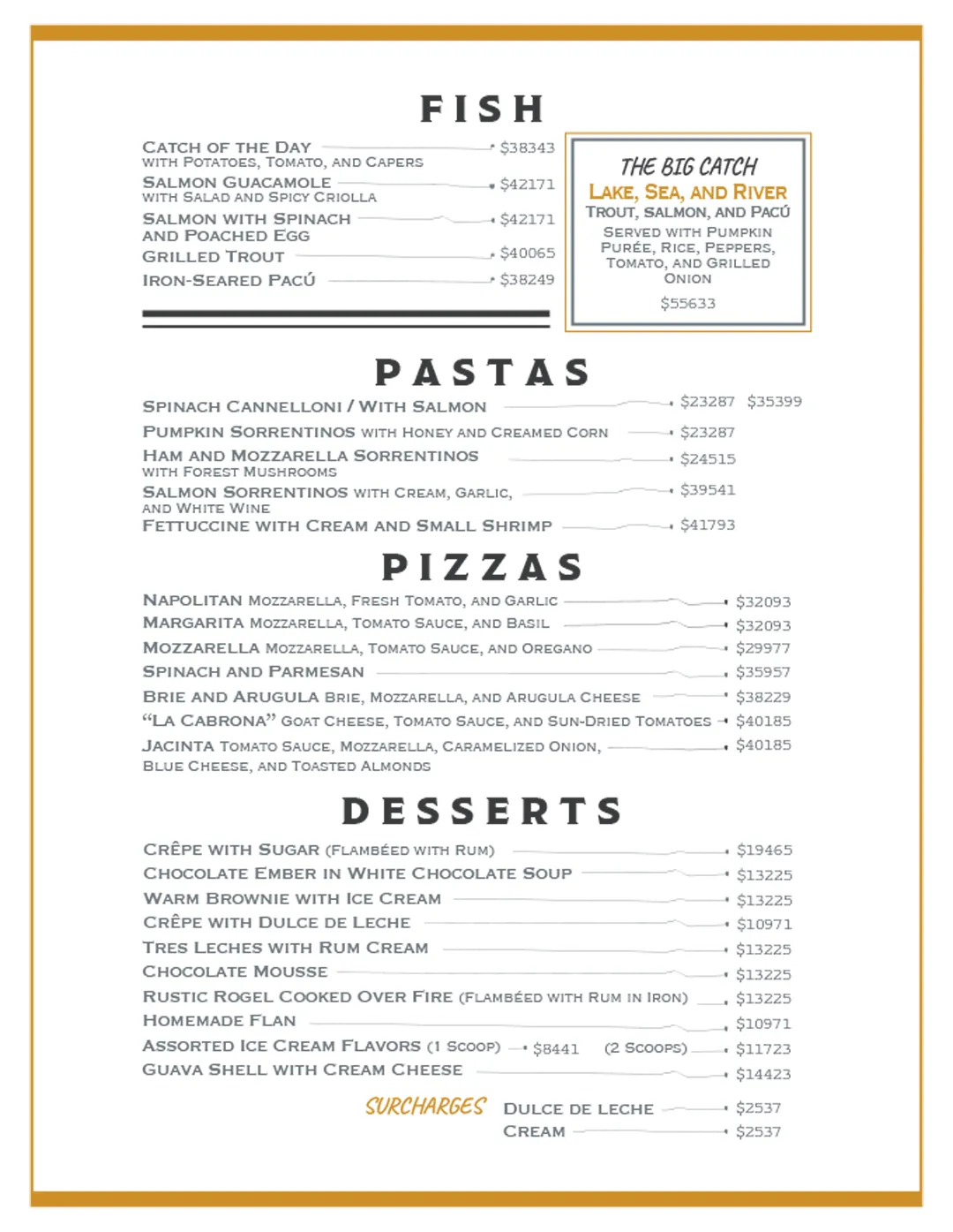 Menu — Page 4