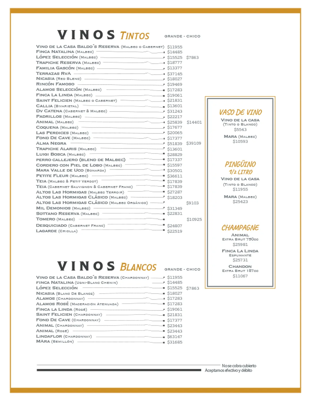 Menu — Page 6